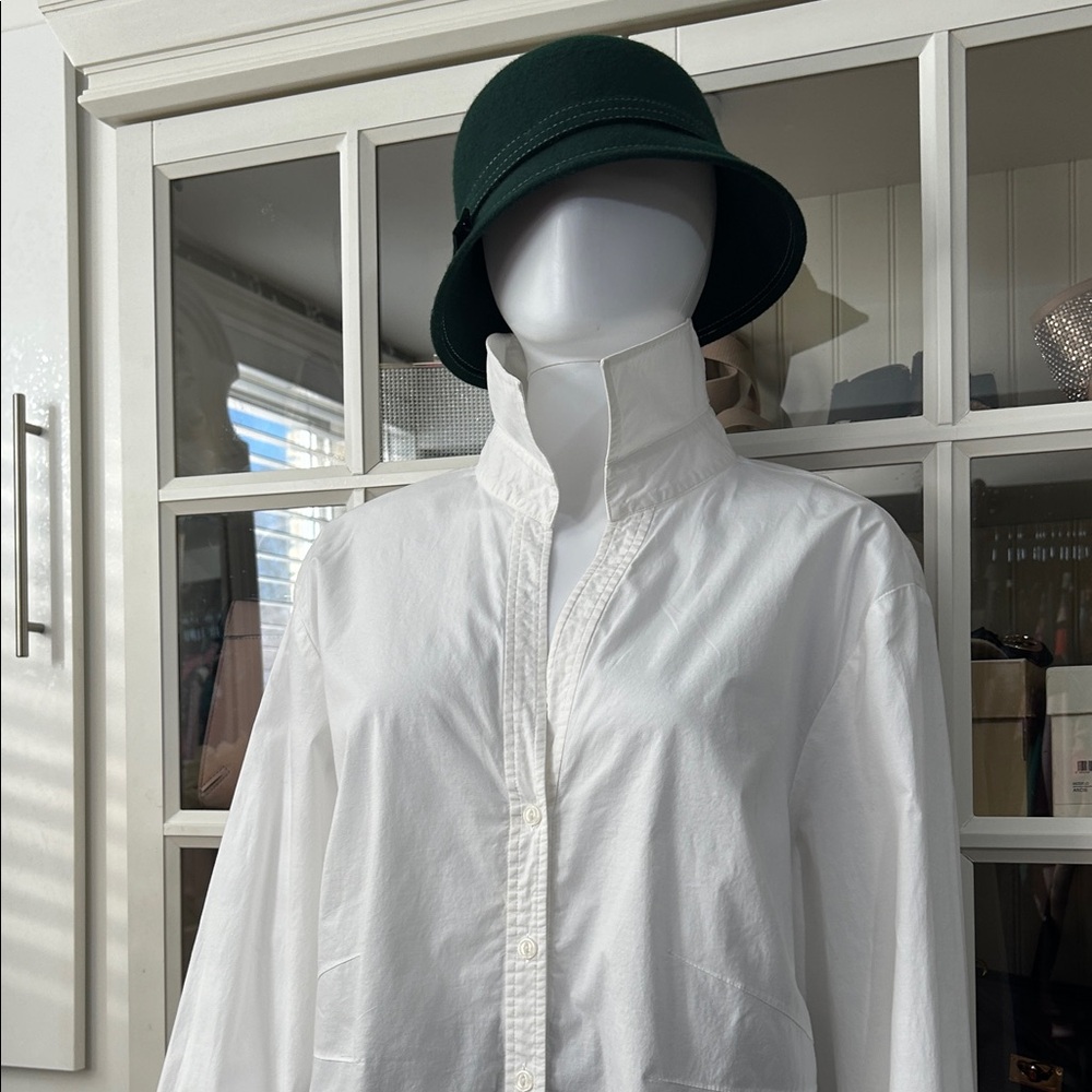 Evan Picone Elegant White Blouse